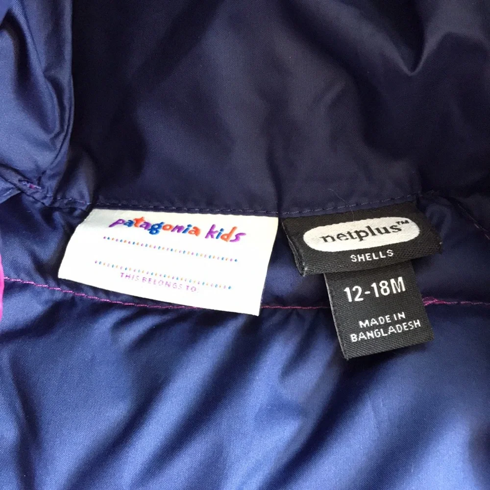 Patagonia Hi Loft Puffer Bunting (size 12-18m) - Picture 3 of 8